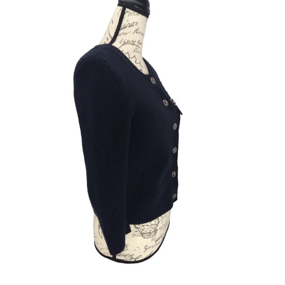 Cynthia Steffe Hong Kong School Girl Varsity Cargian Jacket wool blend size XS - Picture 14 of 16